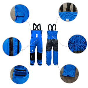 Veste de navigation avec pantalon à bretelles pour homme et femme, imperméable, respirante, combinaison de pluie, équipement de pêche par temps mauvais - Product Image 4
