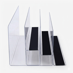 Flexible PVC <b>Shelf</b> Divider Retail <b>Shelf</b> Management System Product Separator Display Rack Accessory Factory - Product Image 4