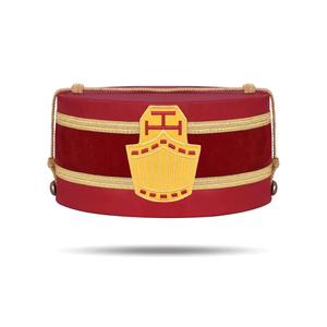 Gorra Masónica Personalizada de Grado 32, Gorra Masónica Bordada a Mano al por Mayor, con Terciopelo de Alta Calidad en el Interior - Product Image 1
