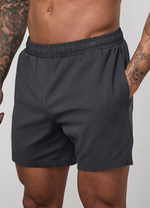 Shorts de sport et d'entraînement pour hommes 2026 personnalisables avec logo, en polyester et élasthanne, respirants, avec cordon de serrage et ourlet fendu au laser - Product Image 6
