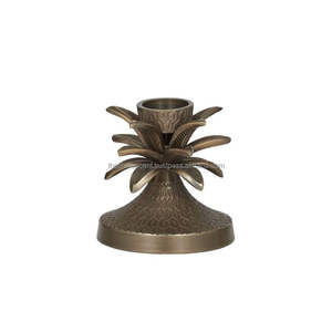 Portavelas Navideño de Hierro Dorado Hecho a Mano, Portavelas y Farol de Lujo para Decoración del Hogar y Jardín, Venta al Por Mayor - Product Image 2
