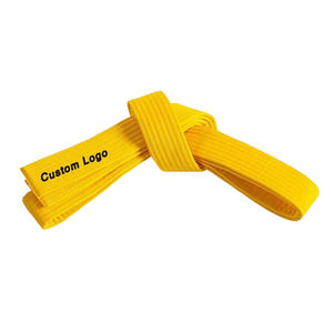 Venta al por Mayor de Cinturones de Artes Marciales Multicolores, Cinturón Negro de Taekwondo para Escuelas de Dojo - Product Image 6