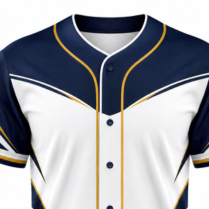 Maillot de baseball tendance pour équipes – Chemise uniforme personnalisée sublimée avec graphismes dynamiques, coupe confortable, qualité de tissu supérieure - Product Image 3