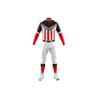 Uniforme de baseball respirant pour homme 2026 de haute qualité, 100 % polyester, avec logo et style personnalisés, imprimé par sublimation - Product Image 1