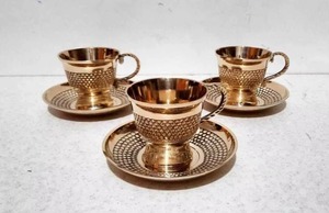 แก้วมอสโกมิวล์ทองแดงทรงเตี้ย คลาสสิก ทนทาน สำหรับดื่มชา กาแฟ - Product Image 4