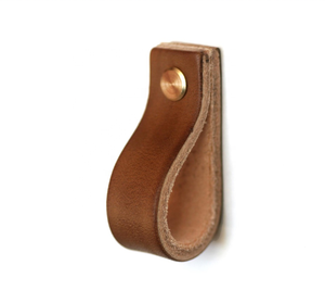 Boutons de tiroir de porte d'armoire en cuir moderne poignée de traction approvisionnement direct d'usine pour cuisine chambre salle de bain utilisation pour commode garde-robe - Product Image 1