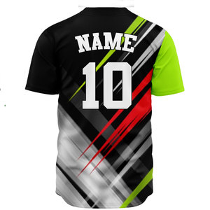 Uniformes de Béisbol y Sóftbol Sublimados Personalizados, 100% Poliéster, con Nombres y Números, Tallas Grandes - Product Image 2