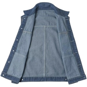 เสื้อกั๊กยีนส์ผู้ชายราคาถูก ระบายอากาศได้ดี คุณภาพเยี่ยม สไตล์ลำลอง ดีไซน์ใหม่ ต้านเชื้อแบคทีเรีย ทันสมัย เป็นที่ต้องการอย่างมาก - Product Image 3