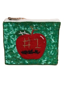 Broderie élégante Boho Chic femmes Mini fermeture éclair Portable pochette à monnaie avec portefeuille perlé accrocheur pochette à monnaie de Style ethnique - Product Image 3