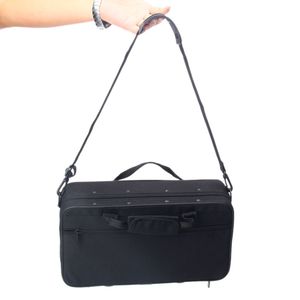 Custodia a tracolla quadrata nera portatile e leggera per clarinetto - Borse e custodie per strumenti - Product Image 2
