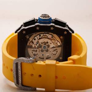 Reloj de Moda con Diamantes Cultivados en Laboratorio, Reloj con Diamantes Incoloros para Hombre, Mejor Calidad, Precio al por Mayor - Product Image 4