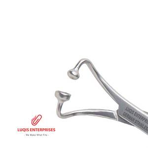 Pinza para toallas quirúrgicas Backhaus Ball & Socket, de acero inoxidable, instrumento médico quirúrgico - Product Image 2