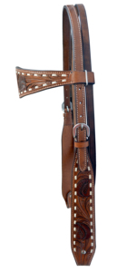 Bridon en cuir occidental de haute qualité, style western, couleur marron, sculpté à la main, fabriqué par un exportateur 502 - Product Image 3