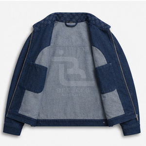 Venta al por mayor 2026 Invierno Nueva Moda Transpirable Chaqueta Vaquera Estampada Oversize Retro Casual para Mujer y Hombre OEM ¡Gran Venta! - Product Image 4