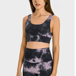 Soutien-gorge de sport grande taille pour femme, sans coutures, rembourrage amovible, logo personnalisé sur le devant, couleurs personnalisables pour le fitness et le yoga, respirant et élégant - Product Image 5