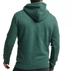 Wholesale Streetwear Heavyweight Regular Fit <b>Fleece</b> Pullover Hoodie Custom Heavy Blank <b>Thick</b> Cotton Plus Size Men's Breathable - Product Image 2