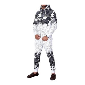 Conjunto Deportivo de Verano para Hombre, Color Gris, Estilo Informal, con Franja Lateral, Transpirable, de Spandex y Algodón, Cintura Elástica - Product Image 6