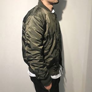 Vestes bomber chaudes de qualité supérieure pour hommes, col rond, manches régulières, coupe-vent, manteau d'hiver durable - Product Image 3