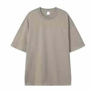 T-shirt personnalisable pour homme, col rond, coupe classique, couleur unie, tricoté, manches courtes, logo personnalisé, séchage rapide, respirant, jersey - Product Image 2