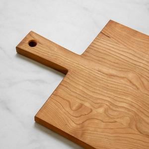 Planche à découper artisanale en bois d'acacia, planche à découper naturelle pour la cuisine, durable, rectangulaire, 1,2 cm d'épaisseur, passe au lave-vaisselle, planche de préparation alimentaire - Product Image 2