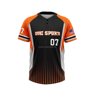 Camisetas de béisbol de alta calidad para todos los equipos, camisetas de softbol y béisbol por sublimación, uniformes de béisbol personalizados al por mayor - Product Image 4