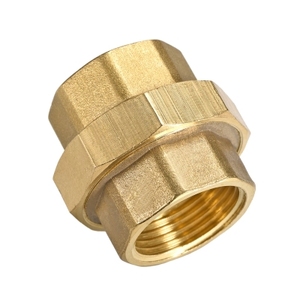 Unión de Latón para Tuberías con Rosca NPT para Aplicaciones de Agua y Gas, Personalizable OEM, Baja Presión - Product Image 2