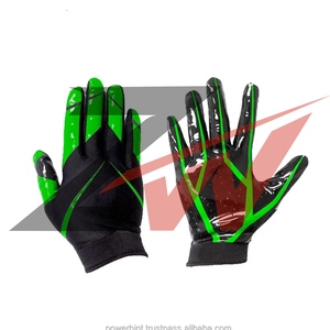 Guantes Deportivos de Silicona con Diseño Antideslizante en la Palma, Personalizados, para Exteriores, Guantes Americanos OEM, Último Modelo, Alta Calidad - Product Image 4