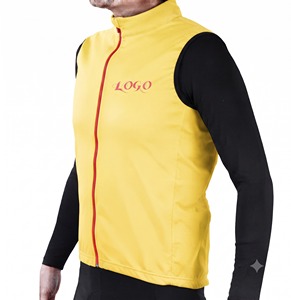 Maillot de cyclisme sans manches respirant et imprimé de qualité supérieure avec fermeture éclair intégrale et empiècements en maille ventilée pour toutes les saisons - Product Image 2
