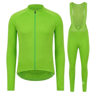 Sportswear Custom Mens <b>Cycling</b> kit <b>stand</b> collar Bib Tights Thermal Bicycle Racing Kit Breathable Bike Wear <b>cycling</b> apparel - Product Image 1
