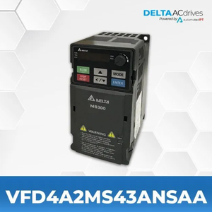 อินเวอร์เตอร์ Delta MS300 VFD4A2MS43ANSAA แบบสามเฟส 380~480V 1.5KW ขนาดกะทัดรัด - Product Image 1