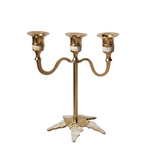 Fancy Design <b>Silver</b> 5 Arm Candelabra Metal <b>Candlestick</b> Holder For Wedding Table Centerpiece Wholesale Aluminium Candle Stand - Product Image 2
