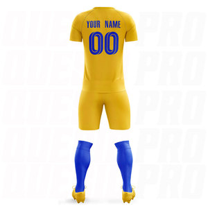 Sportswear Youth Soccer Uniform In Custom Sizes With Custom Logo Printing Professional Team Soccer Uniform Set For Clubs <b>Schools</b> - Product Image 5