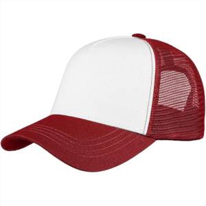 Gorra Trucker de Malla Beige, 6 Paneles, Ajustable, Unisex, Casual, Color Sólido, Primavera Verano, Gorra de Béisbol para Adultos - Product Image 4