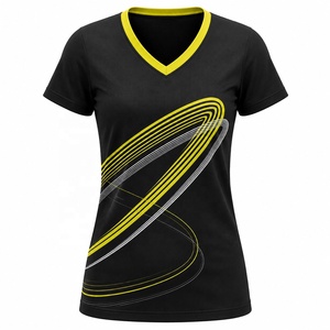 เสื้อยืดแฮนด์บอล TriPro Sports แบบยูนิเซ็กซ์ คอวี สำหรับทีม  ลายพิมพ์แบบรีดร้อน แห้งเร็ว ระบายอากาศได้ดี ผลิตจากโพลีเอสเตอร์ รับสั่งพิมพ์ลายตามต้องการ - Product Image 4