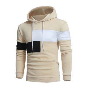 Vente en gros de sweats à capuche personnalisés pour hommes sweats en coton/polyester tissu tricoté avec impression de logo personnalisé grande taille coupe-vent - Product Image 1