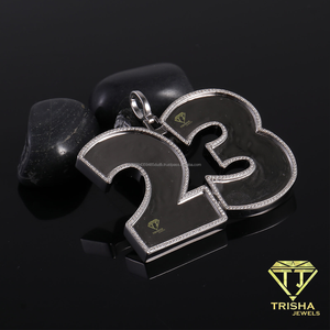 Collier Pendentif Personnalisé Élégant en Moissanite VVS, Argent Sterling 925, Bijoux Hip Hop Iced Out, Création de Luxe Tendance - Product Image 5
