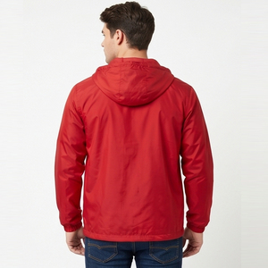 Veste coupe-vent homme avec capuche / Veste coupe-vent en nylon imperméable avec fermeture éclair pour homme / Veste coupe-vent pour homme pour la randonnée et la montagne - Product Image 3