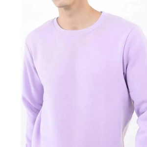 เสื้อสเวตเชิ้ตคอกลม ระบายอากาศดี ดีไซน์ทันสมัย รับผลิตตามแบบ OEM เสื้อสเวตเชิ้ตผ้าฝ้ายเรียบสำหรับผู้ชาย ผลิตในประเทศปากีสถาน - Product Image 6