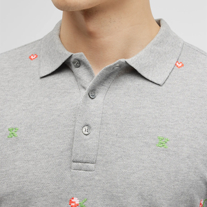 Polos Casuales Lisos de Alta Calidad Profesional, Tejido de Punto, Tallas Grandes, Logotipo Bordado Personalizado, Polos para Hombre - Product Image 3