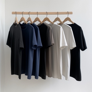 <b>Clothes</b> Manufacturer Supply Unisex 220 Gsm 100% Cotton T Shirts Regular Fit Men T-Shirt - Product Image 3