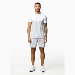 Customize Logo <b>Designer</b> Oversized <b>T</b> <b>Shirt</b> <b>and</b> <b>Shorts</b> <b>Set</b> <b>Men's</b> 2 Two Piece Summer <b>Short</b> <b>Set</b> Vintage <b>T</b>-<b>shirt</b> for <b>Men</b> - Product Image 1