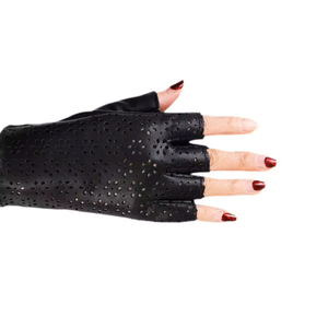 Nouveauté : Gants de danse brillants pour la piscine, unisexes, avec une adhérence exceptionnelle, pour la pole dance, logo personnalisé (polyester, spandex/latex) - Product Image 4