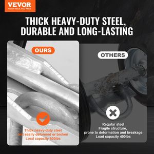 Kit per cancelli scorrevoli a 6 pezzi per impieghi gravosi, con ruota di tipo C e due rulli da 6 pollici per cancelli e finestre scorrevoli - Product Image 2