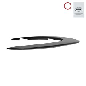 Spoiler GT per Auto, 47,2 Pollici, in ABS Verniciato, per Tesla Model Y, Spoiler ad Alta Resistenza Stile Ducktail - Product Image 1