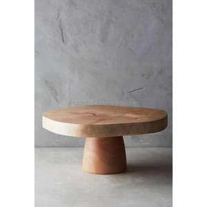 Soporte de tarta de madera de lujo perfecto para servir pasteles durante fiestas íntimas de brunch o reuniones de té - Product Image 4