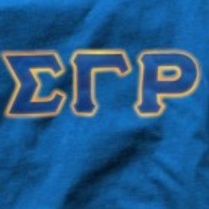 เสื้อยืดสีดำพิมพ์ลายตัวอักษรกรีก Sigma Gamma Rho สีฟ้า เสื้อยืดลำลองสำหรับผู้หญิง เสื้อยืดลายกราฟิกแขนสั้นแบบสั่งทำพิเศษ - Product Image 6