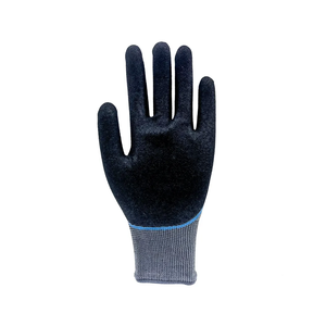 PU Safety <b>Gloves</b> Full Textured Anti-Slip <b>Knit</b> Wrist General Purpose Work <b>Gloves</b> Latex-Free Powder-Free - Product Image 1