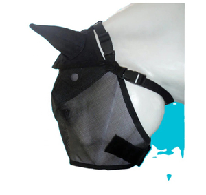 Couvre-mutte respirant pour chevaux en maille douce avec protection UV pour les yeux et les oreilles, idéal pour les activités extérieures - Product Image 3