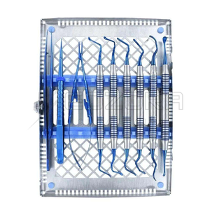 Kit Básico de Cirugía Oral Manual Micro, Set de Cirugía Periodontal, Kit de Instrumentos Dentales de Titanio, Reutilizable, Ecológico, Personalizado - Product Image 1