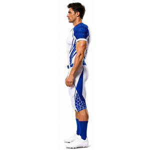 Uniforme de football américain respirant en polyester de haute qualité avec logo personnalisé, vêtements de sport professionnels à vendre - Product Image 6